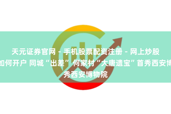 天元证券官网 - 手机股票配资注册 - 网上炒股杠杆如何开户 同城“出差” 何家村“大唐遗宝”首秀西安博物院